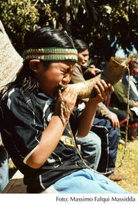 Mapuche Musiker, Foto: Massimo Falqui Massidda