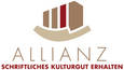 Logo Allianz Schriftliches Kulturgut erhalten