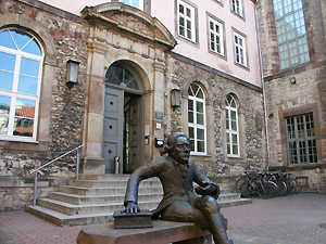 Lichtenberghof des Historischen Gebäudes der SUB Göttingen